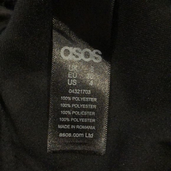 ASOS Design pants in black. Size US 4. - Picture 9 of 9